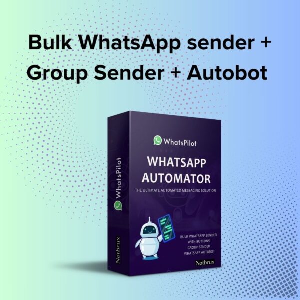 Bulk WhatsApp sender + Group Sender + Autobot